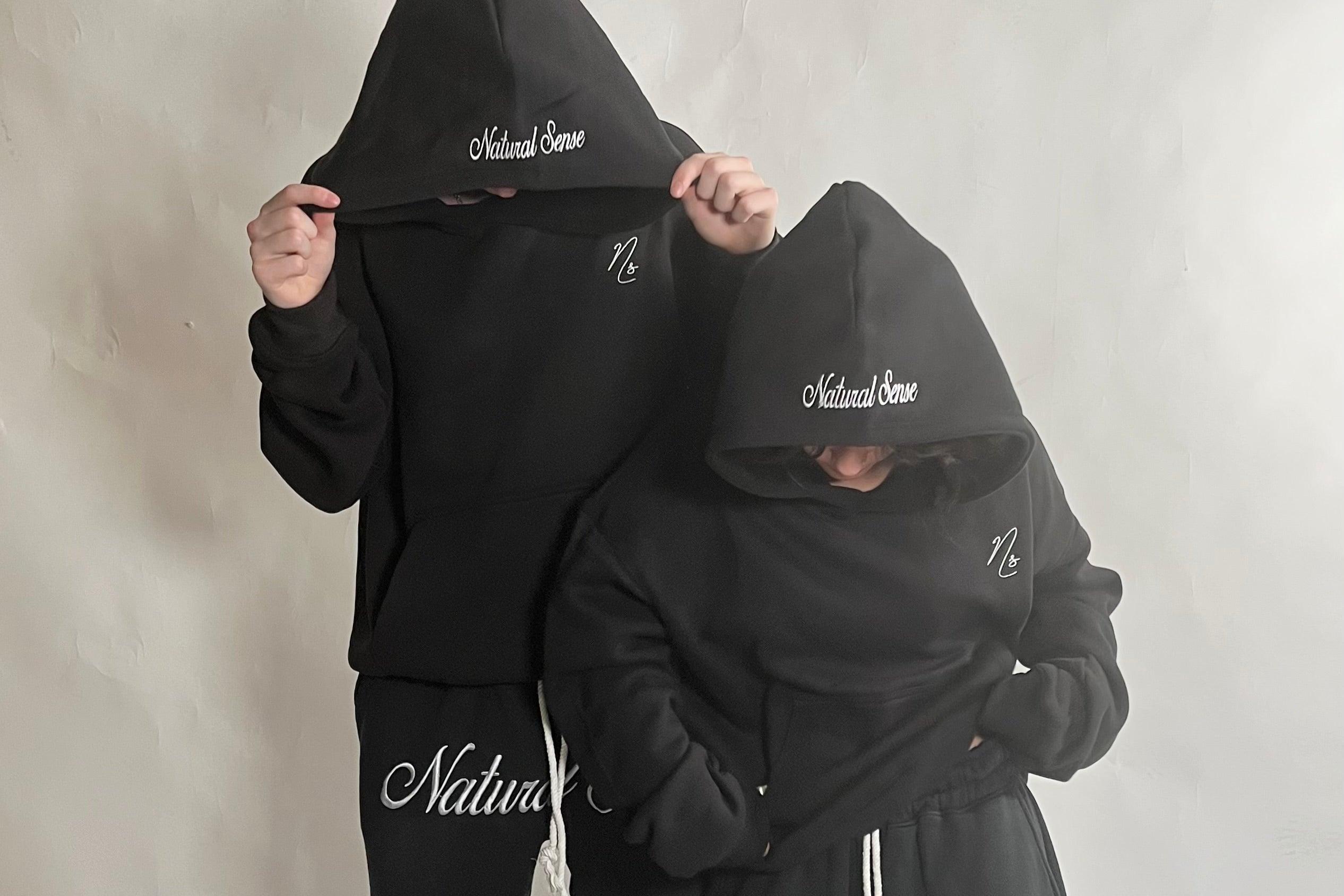 Natural Sense | Midnight Black Sweatsuit
