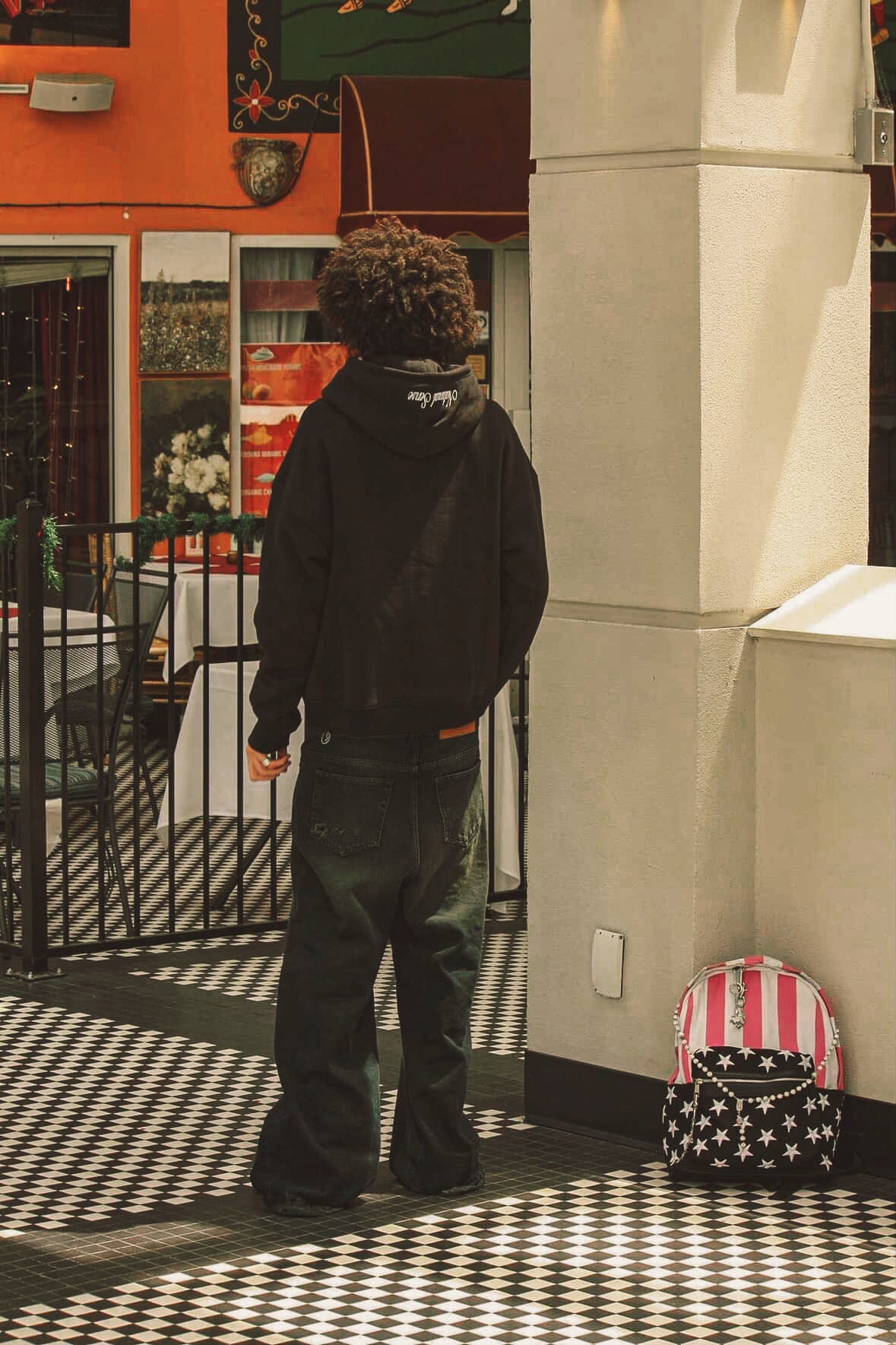 Natural Sense | Midnight Black Hoodie